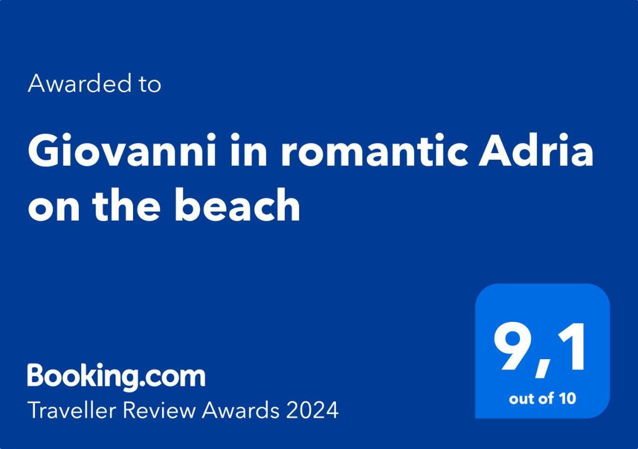 리도 디 폼포사 Giovanni In Romantic Adria On The Beach 아파트 외부 사진